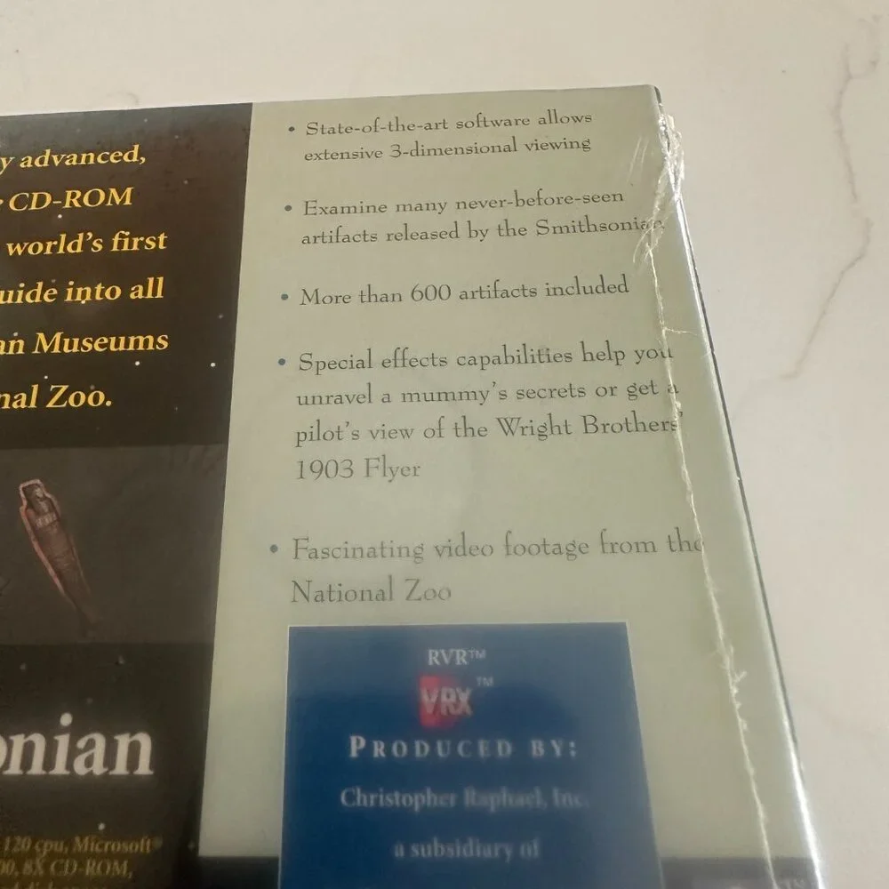 2 for $10🎁 NWT Smithsonian Museum Collection 3D CD-Rom